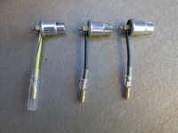 The 3 single terminal bulb holders used on loop frame models with a dual gauge civilian dash.