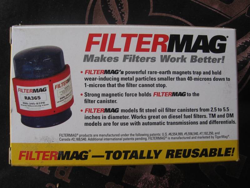FilterMagThe picture on the box does not represent the HPPAN magnet. The HPPAN model (also called the TM360) is a flat rectangular magnet with sides of 3.1875 inch × 2.9375 inch. It has a pull force of 50 pounds. It cost me USD $44.99 from Jegs.