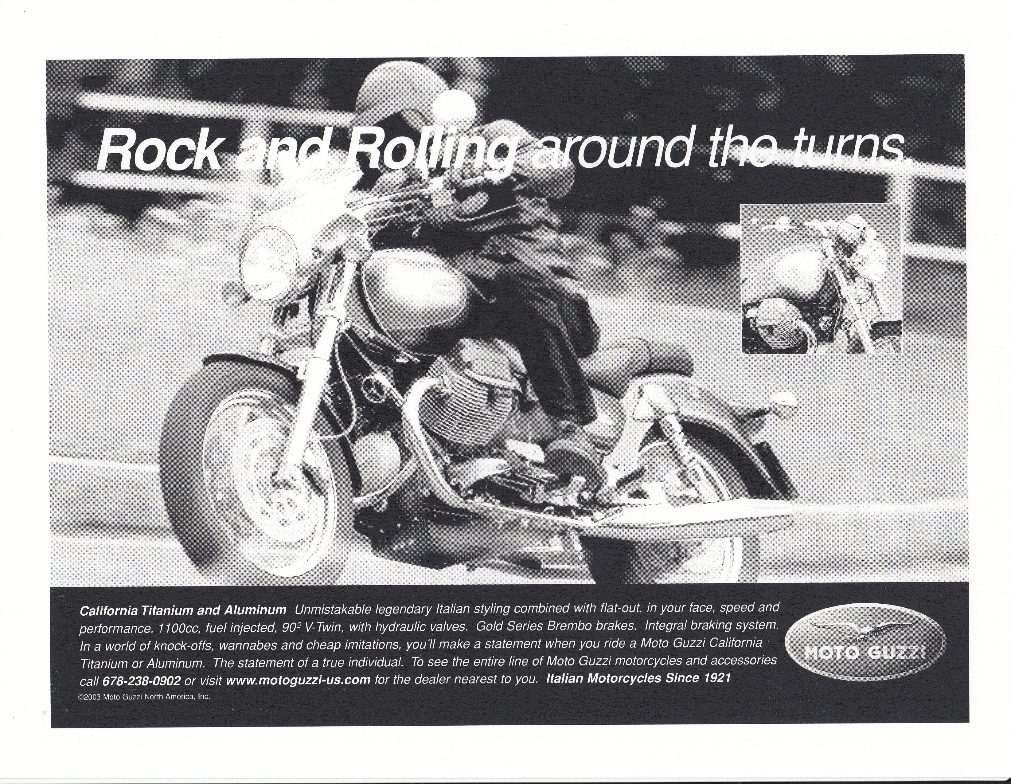 Press release - Rock and rolling around the turns (2003)