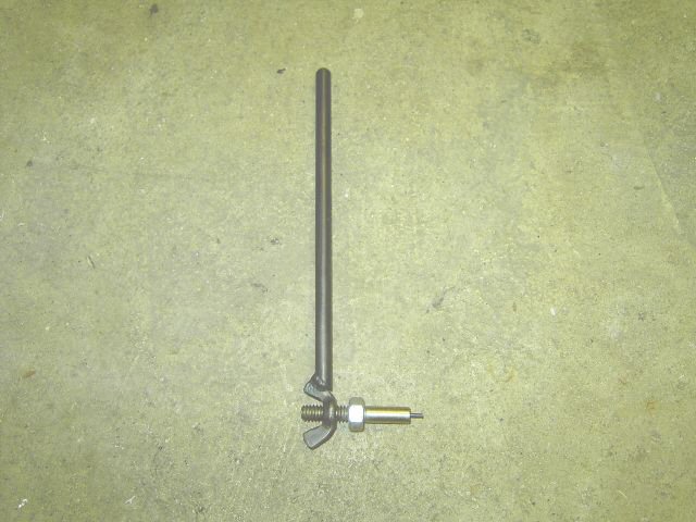Moto Guzzi special tool for removing the VIN tag rivets.