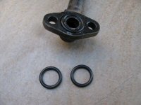 O-ring to seal the oil lines to the engine case (SPN# 09280-12008). Sold each.