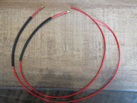 Key switch panel to speedometer and tachometer illumination bulbs.