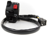 Domino left handlebar switch