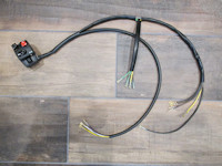 Domino left handlebar switch modified to connect directly to your Moto Guzzi.