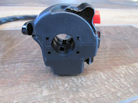 Domino left handlebar switch: left side view.