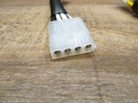 4-pin Molex connection to the right-side K&S 12-0203 handlebar switch.