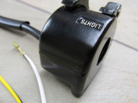 Forward-facing side of the switch.