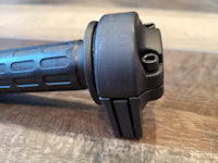Tommaselli Daytona 2C Throttle. Black body, Tommaselli part number 0507.03-01, MG# 14603450 or MG# 17603400.