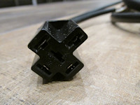 Socket for starter relay.