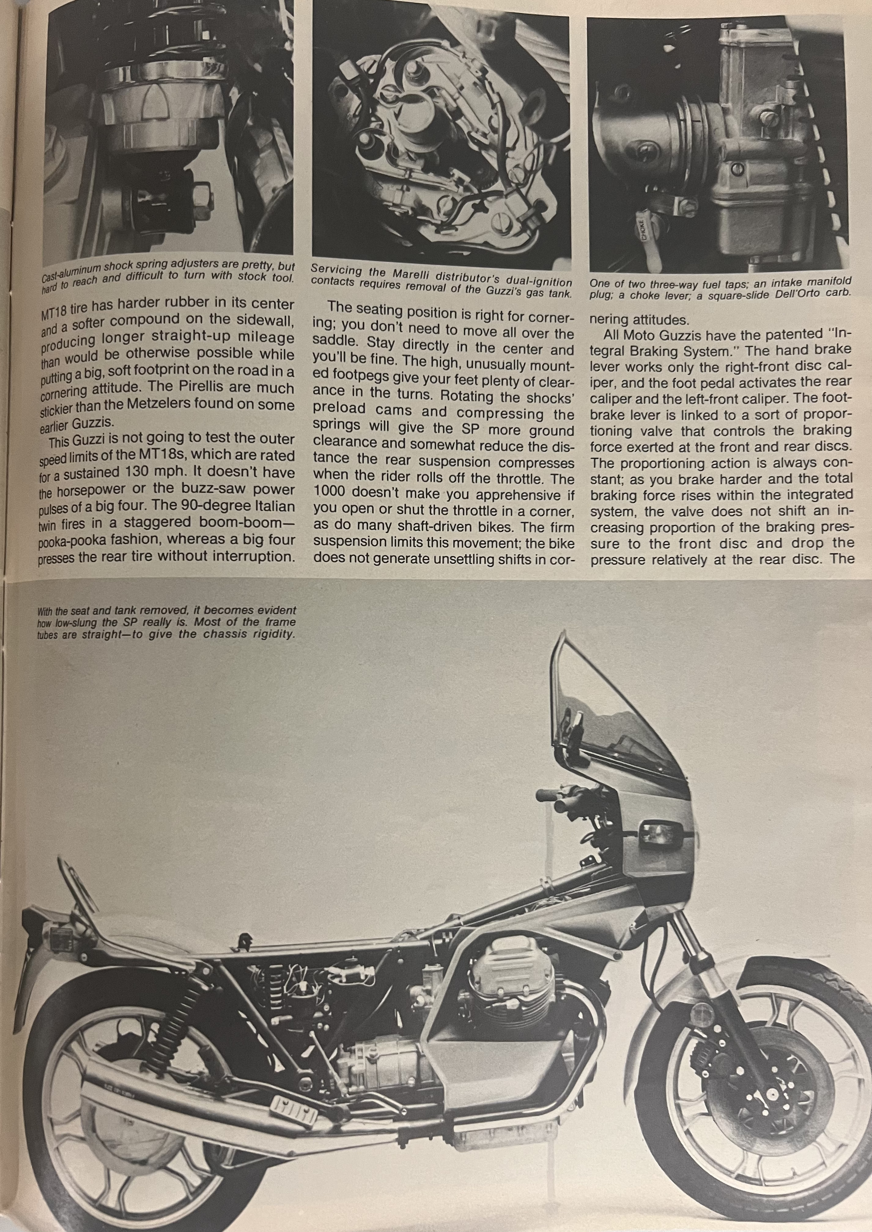 Article - Cycle (1979 April) Moto Guzzi 1000 SP