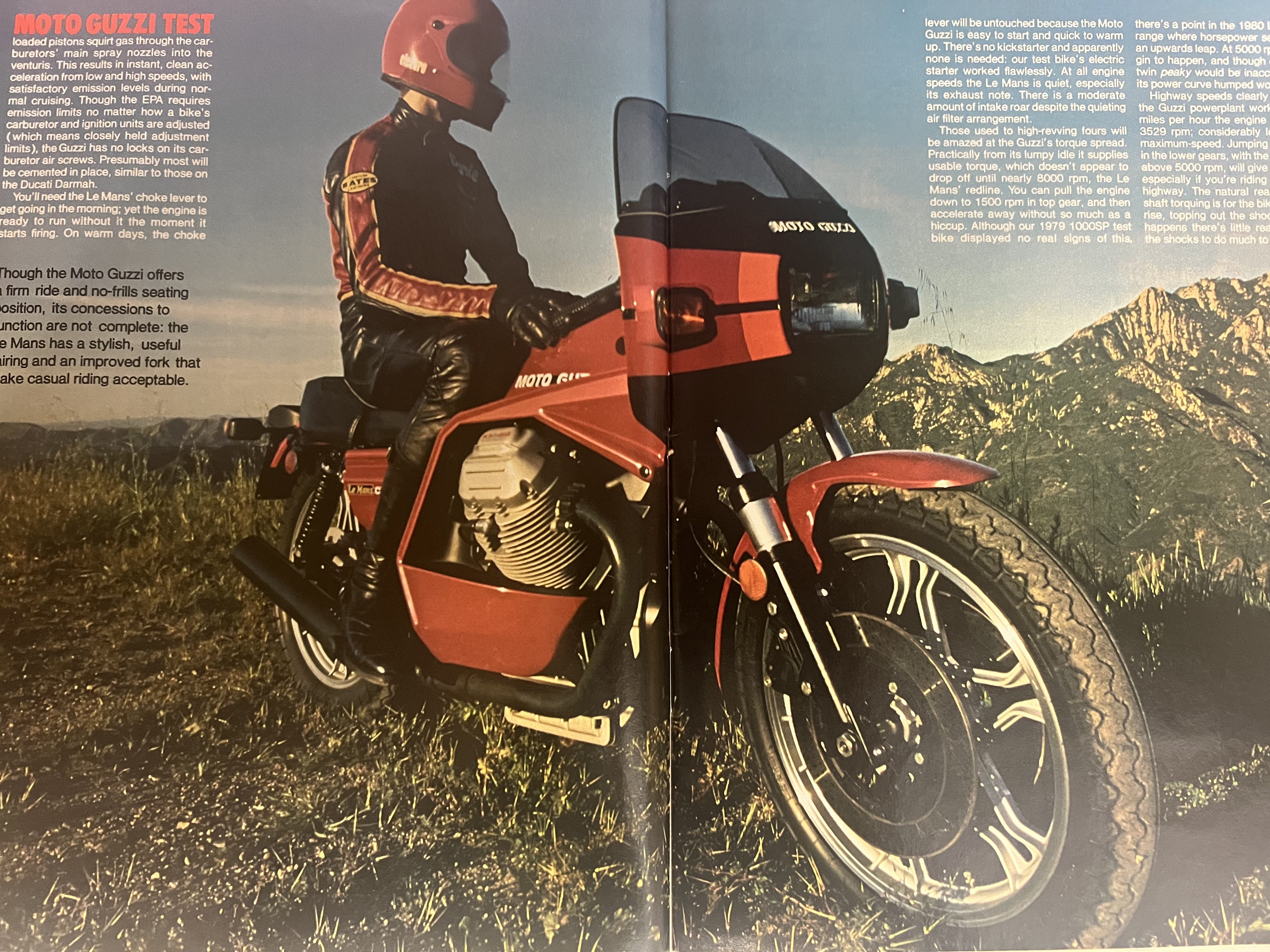 Article - Cycle (1980 July) Moto Guzzi Le Mans CX100