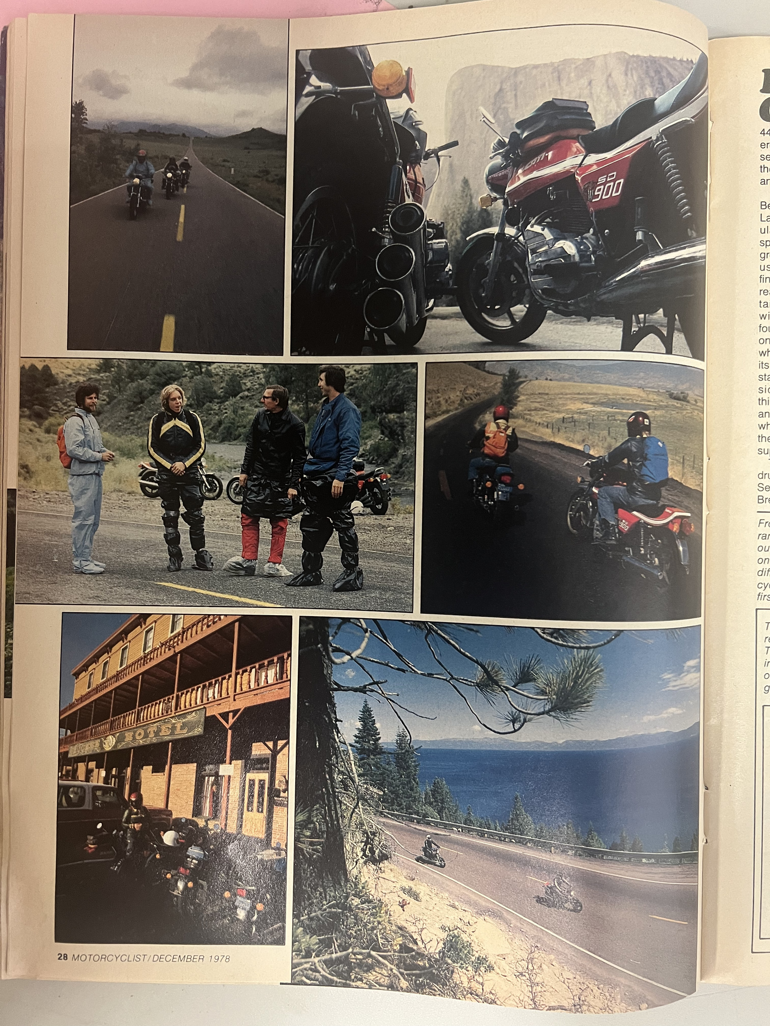 Article - Motorcyclist (1978 December) Four Americans Take a Look At Four Italians