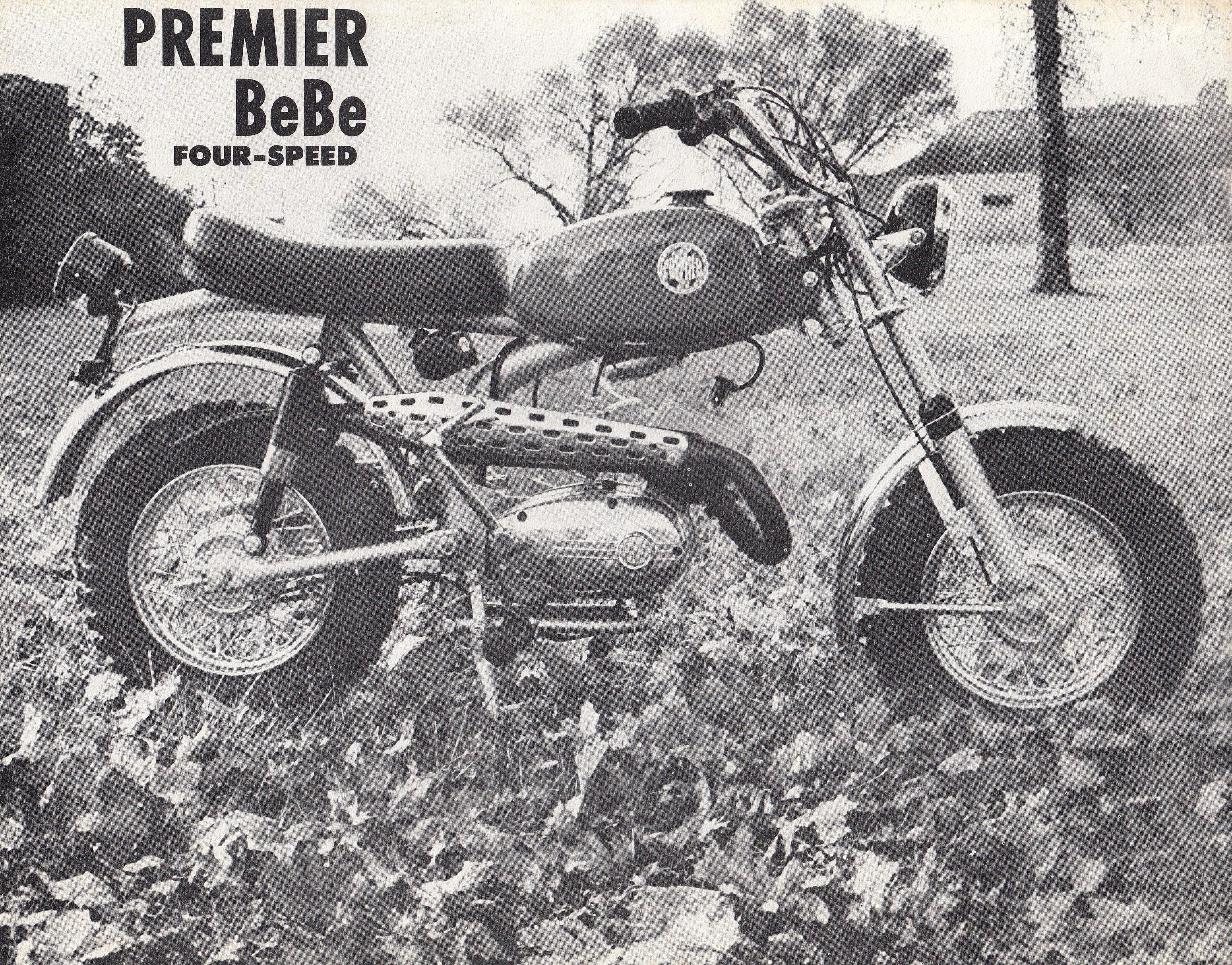 Brochure - Premier Be Be four-speed mini bike