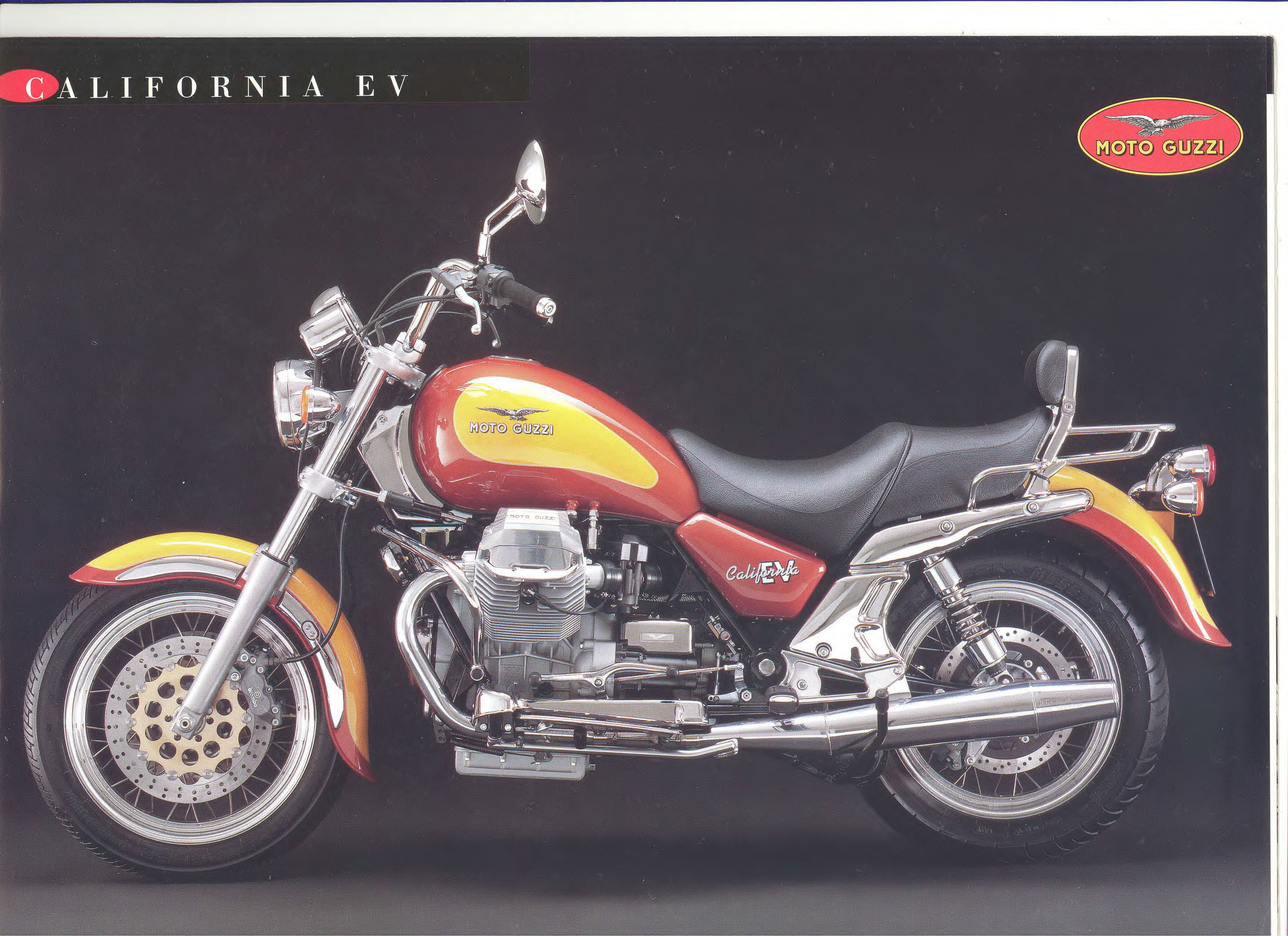 Moto Guzzi factory brochure: California EV