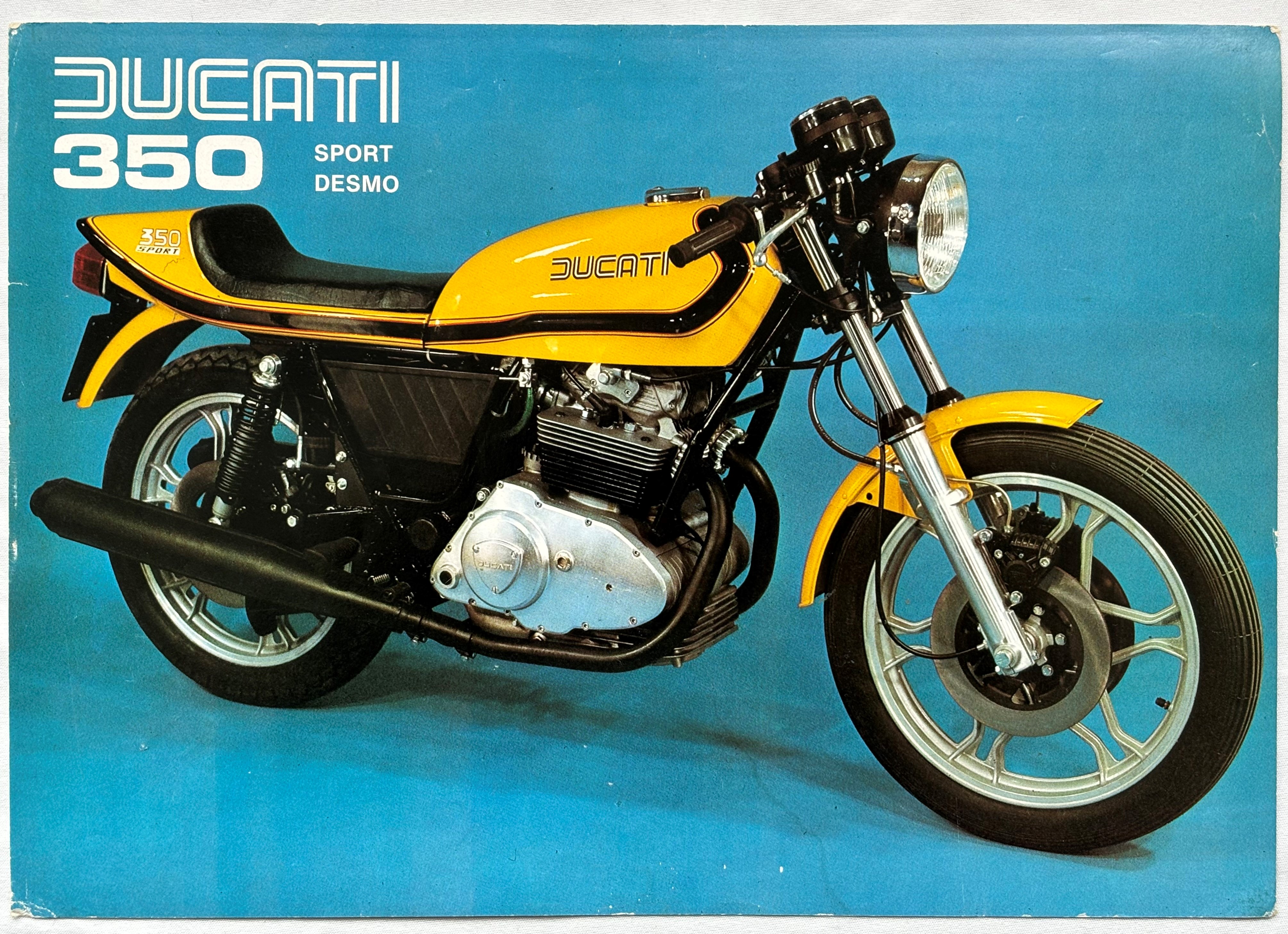 Brochure - Ducati 350 Sport Desmo