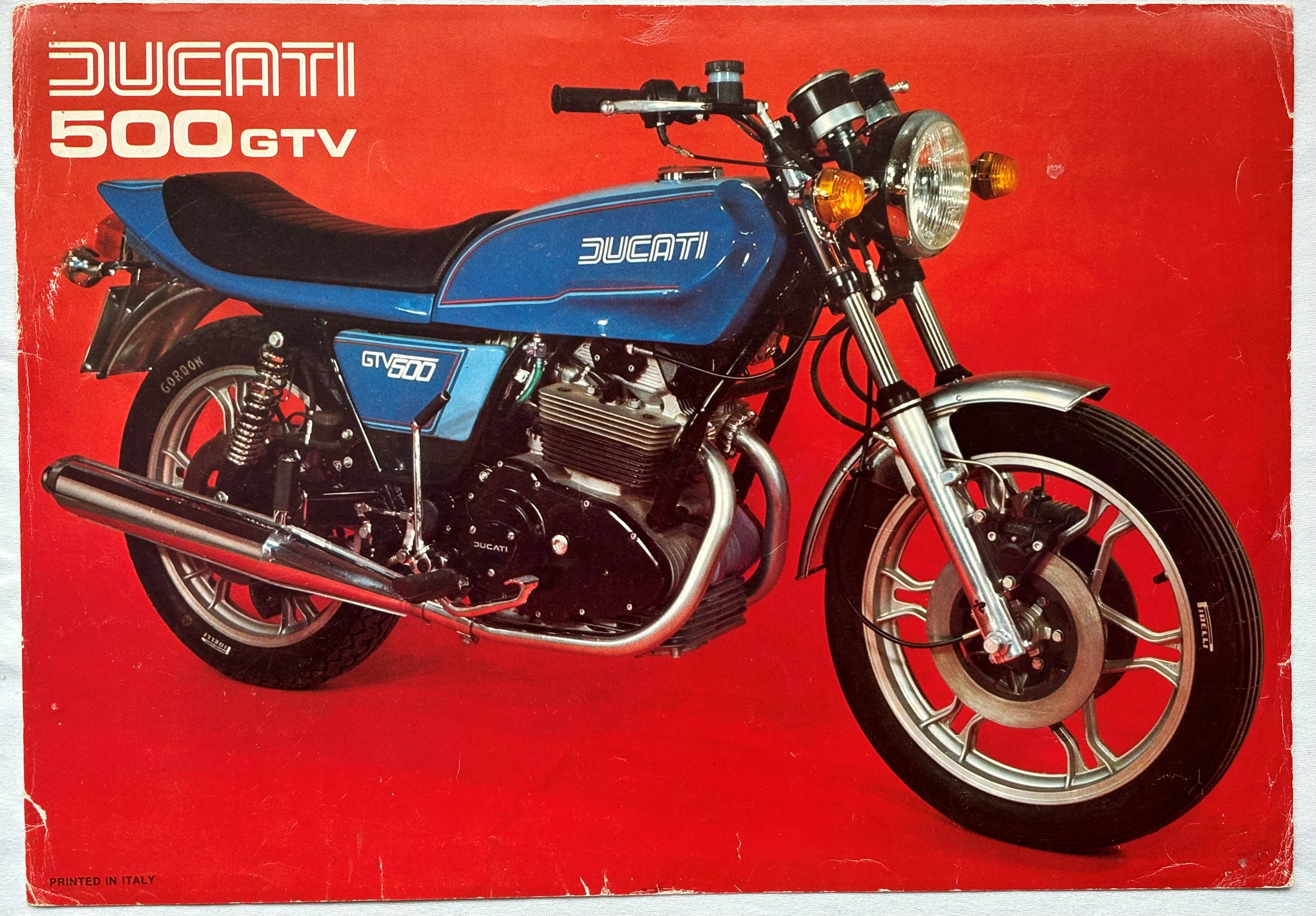 Brochure - Ducati 500 GTV