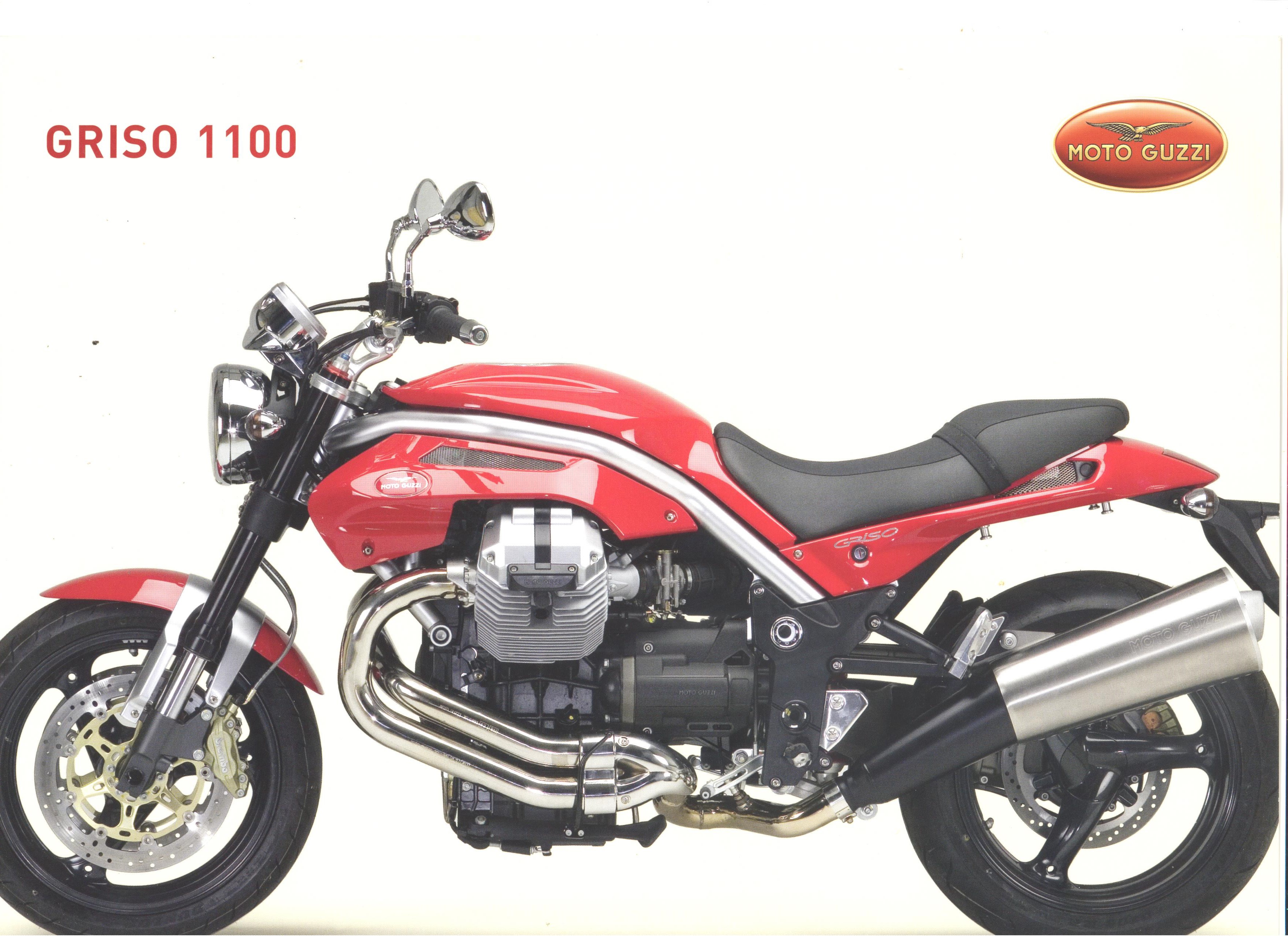 Moto Guzzi factory brochure: Griso 1100