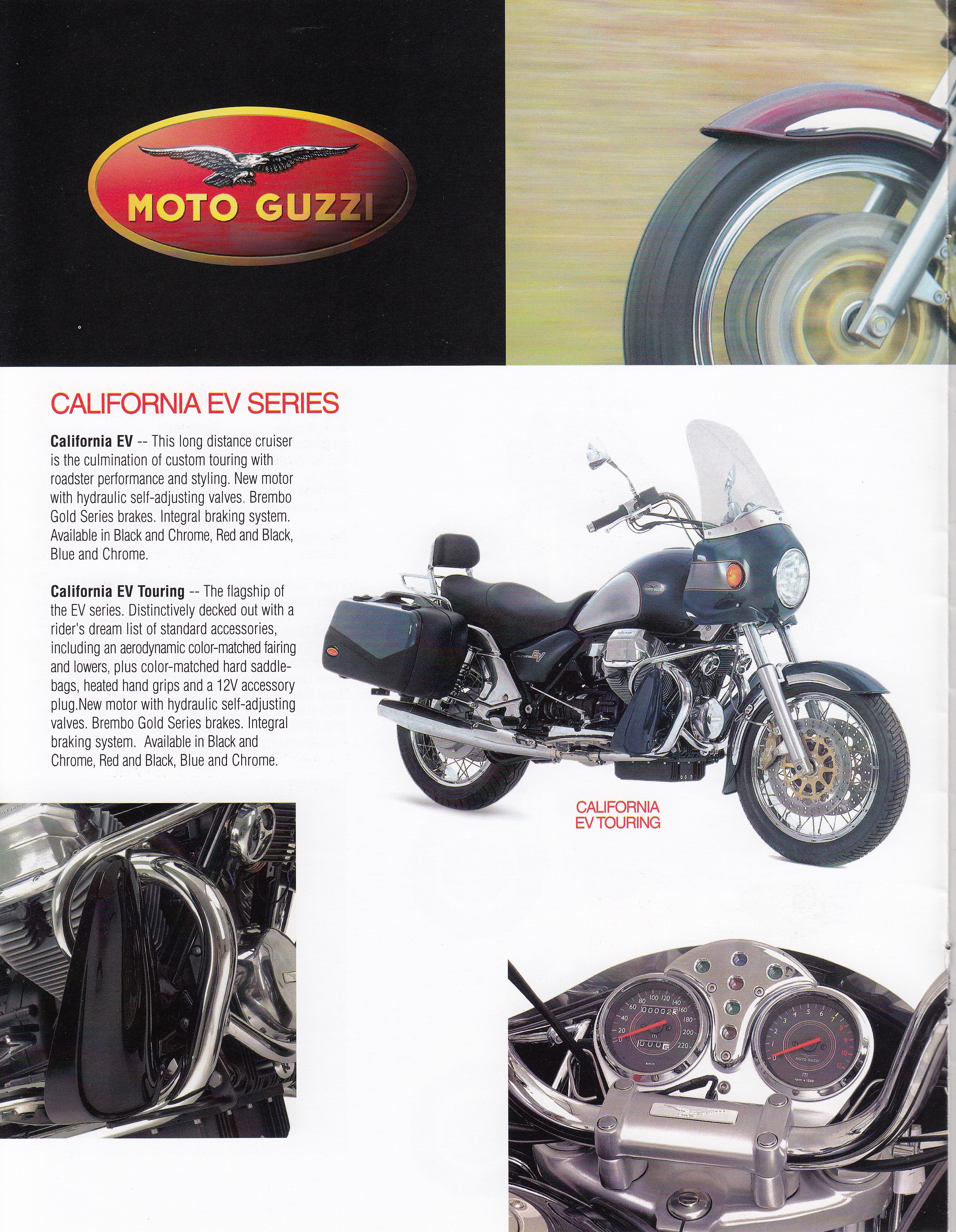 Moto Guzzi brochure: 2003