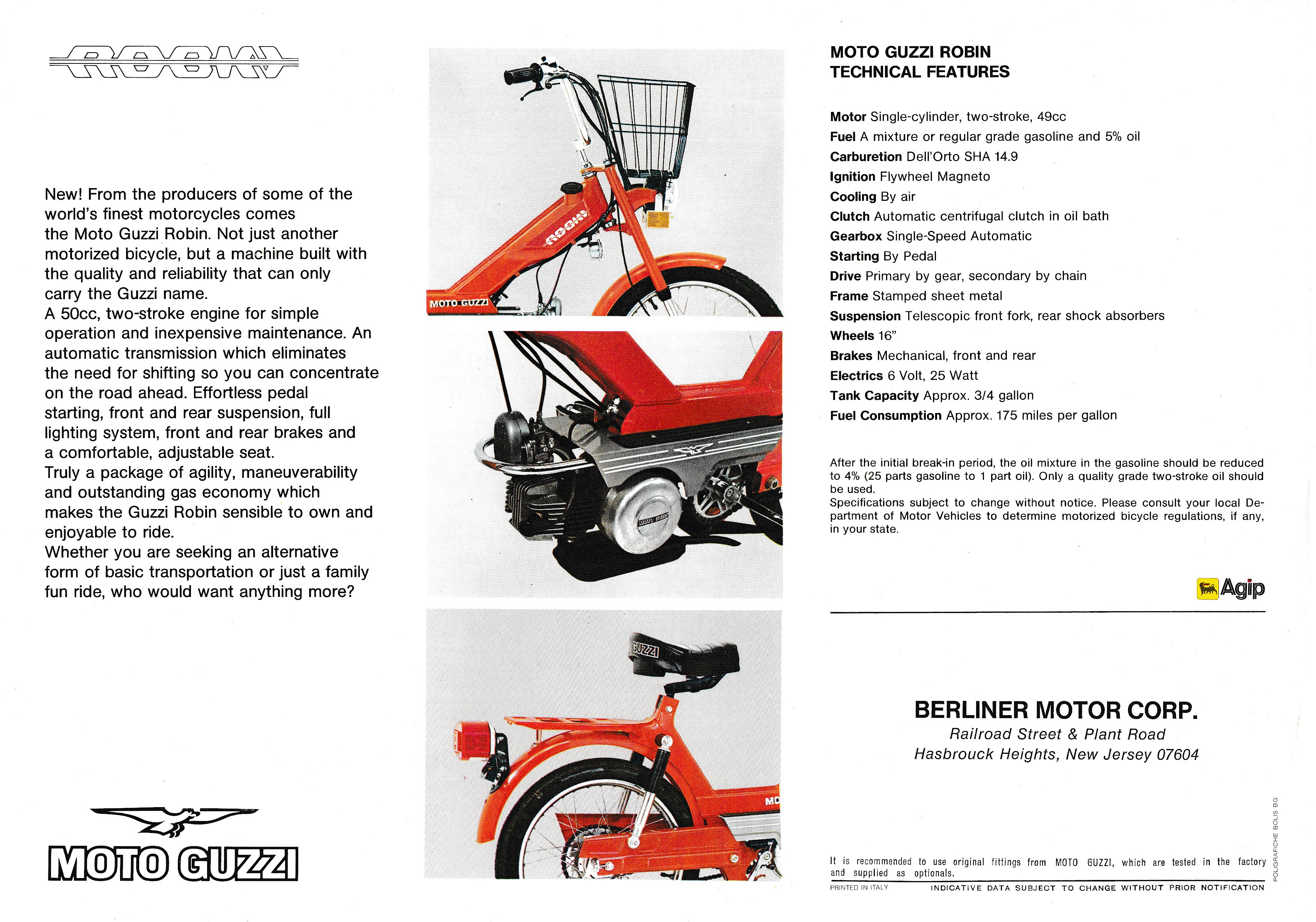 Brochure - Moto Guzzi Robin