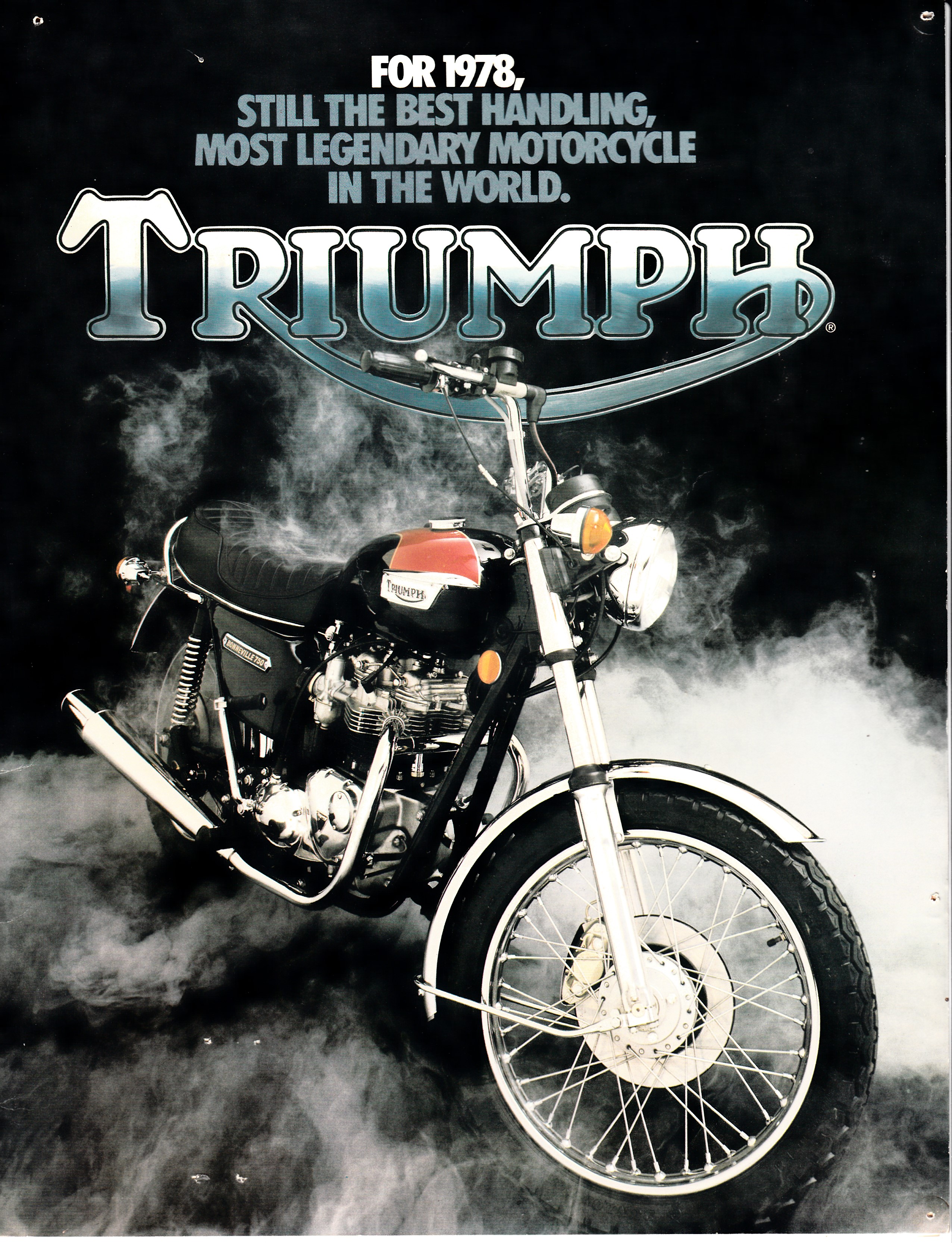 Brochure - Triumph Bonneville 1978