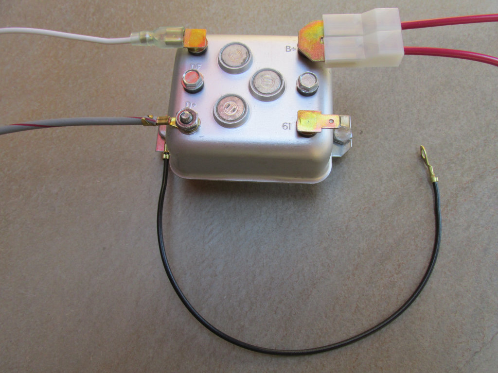 Bosch electronic voltage regulator.