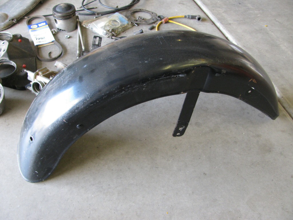 The replacement front fender I sourced.