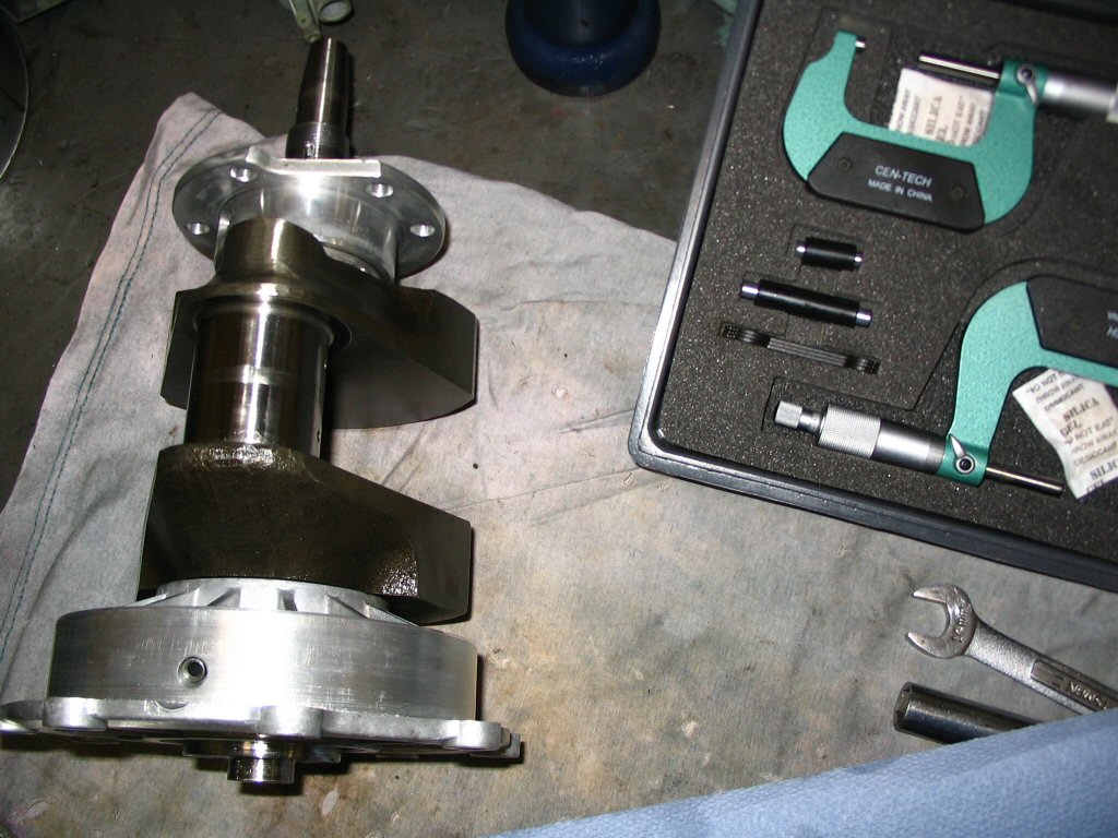 Crank and mains.