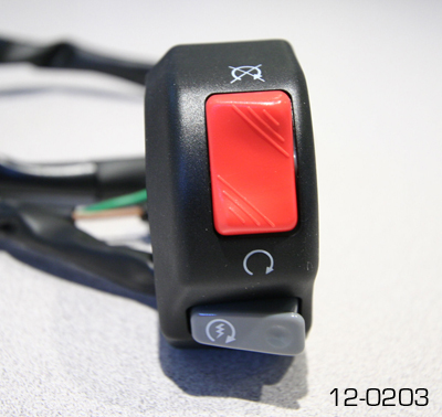 Handlebar switch - K&S 12-0203 - Tonti frames - Moto Guzzi