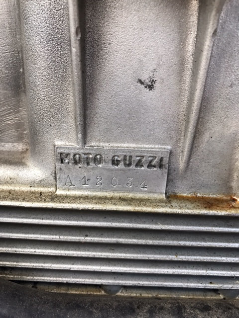 moto guzzi engine serial numbers