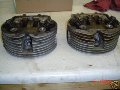 Engine cylinder head and rocker assembly, Moto Guzzi photo archive of parts